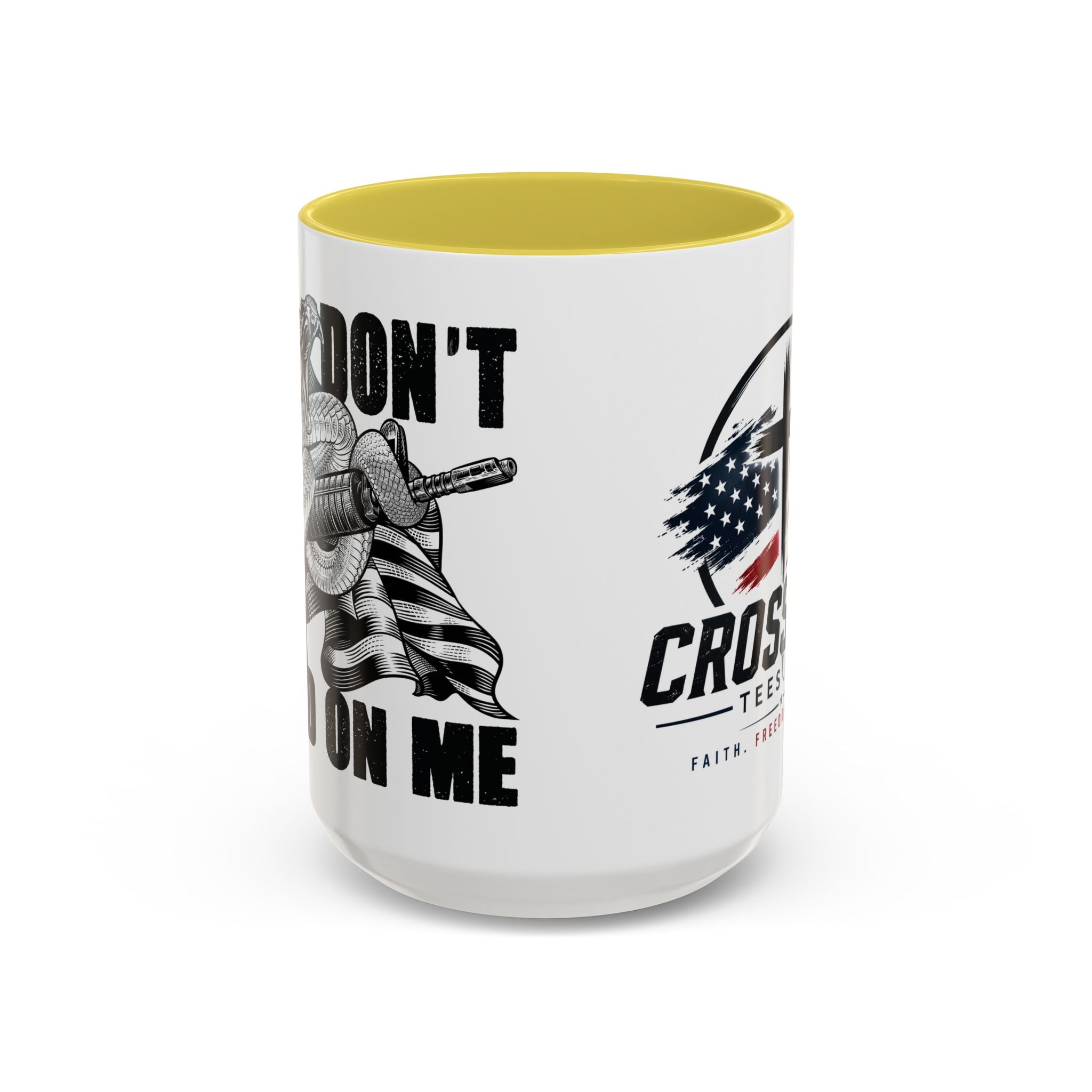 Don’t Tread on Me Mug | 11oz 15oz Colorful Ceramic