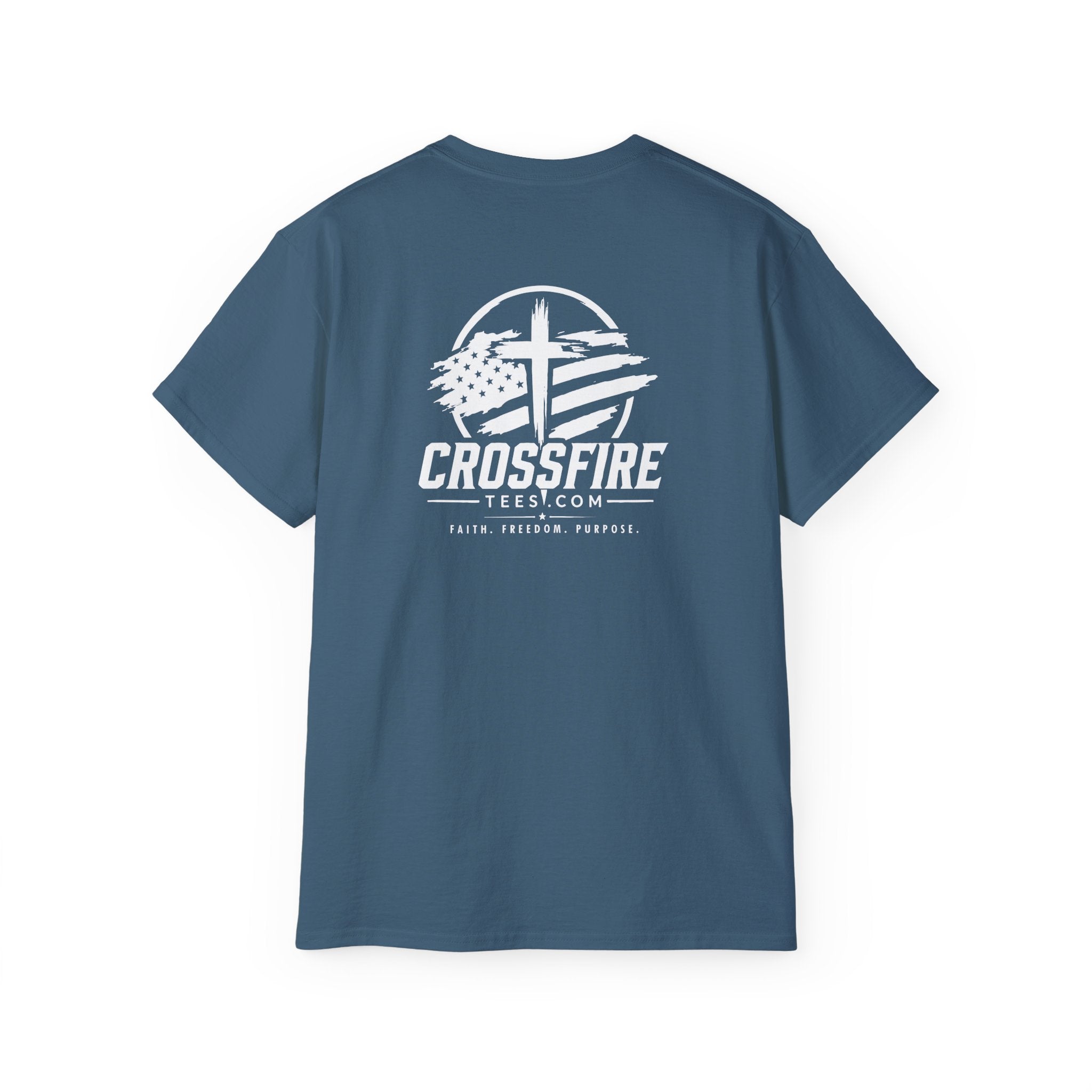Soldier with Rifle Quote T-Shirt | Military Vintage Warfare Tee