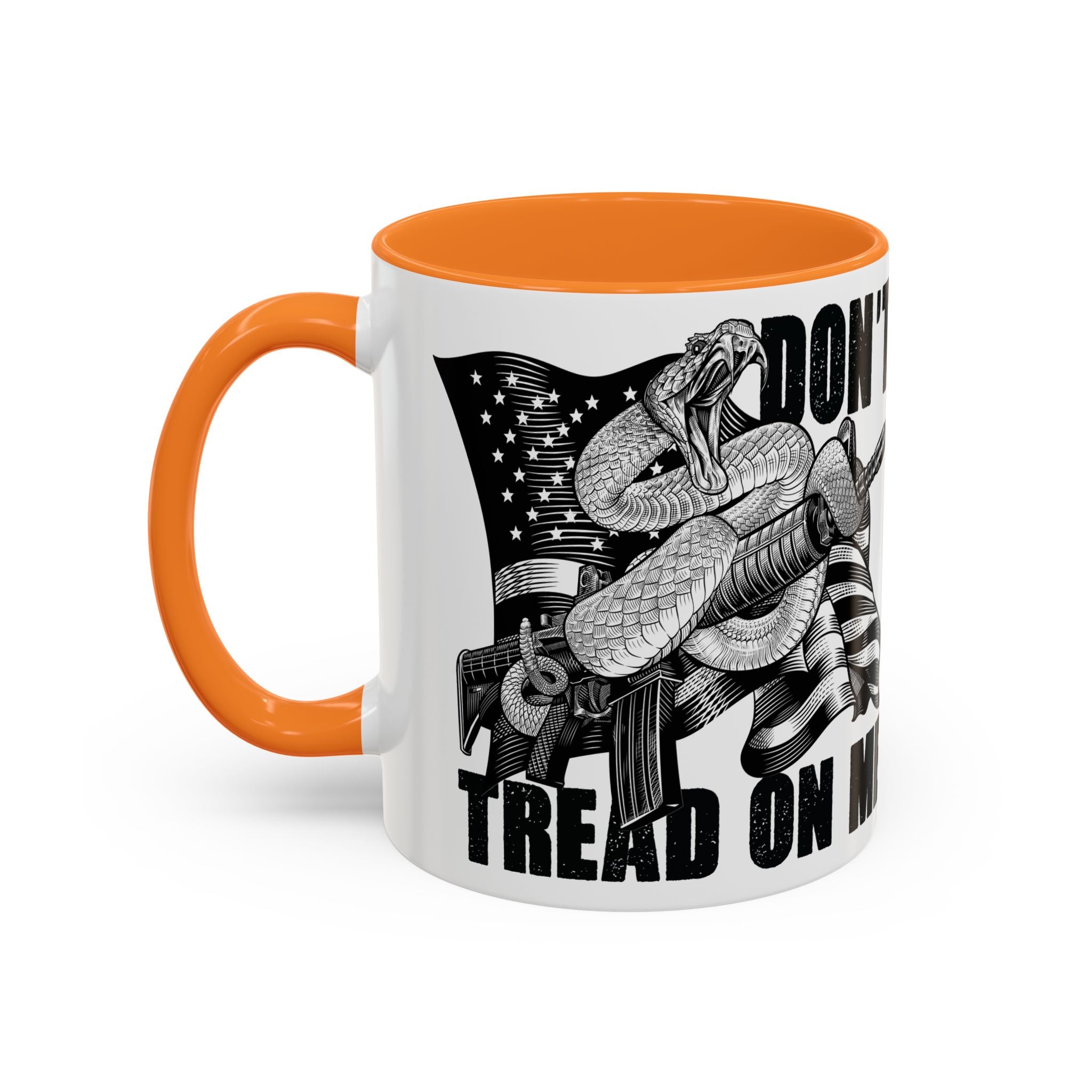 Don’t Tread on Me Mug | 11oz 15oz Colorful Ceramic