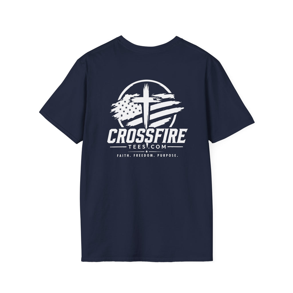 David and Goliath Scene T‑Shirt — Epic Battle Landscape Graphic Tee