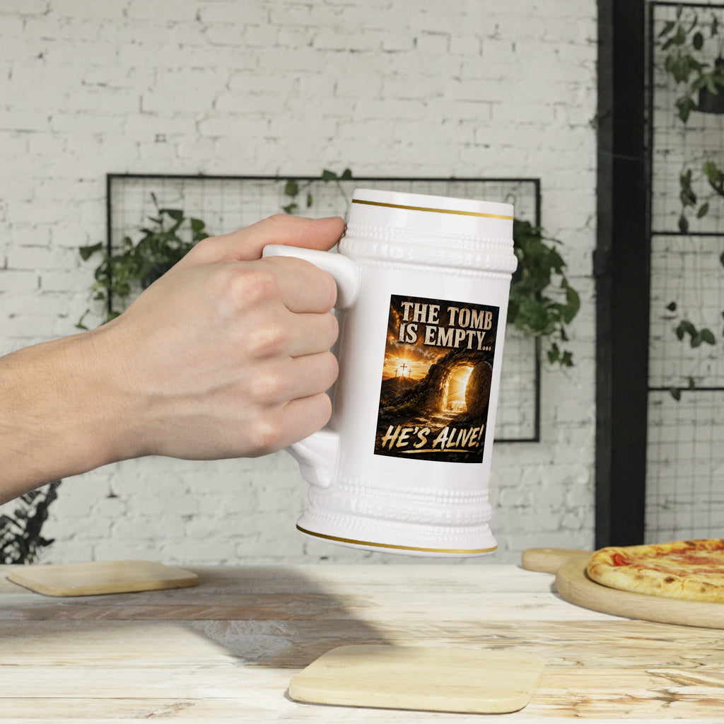 He’s Alive! Resurrection Stein Mug