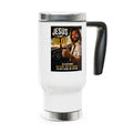 Jesus is my Pilot Travel Mug — 14oz Stainless Steel Handle Mug (Faith • Freedom)