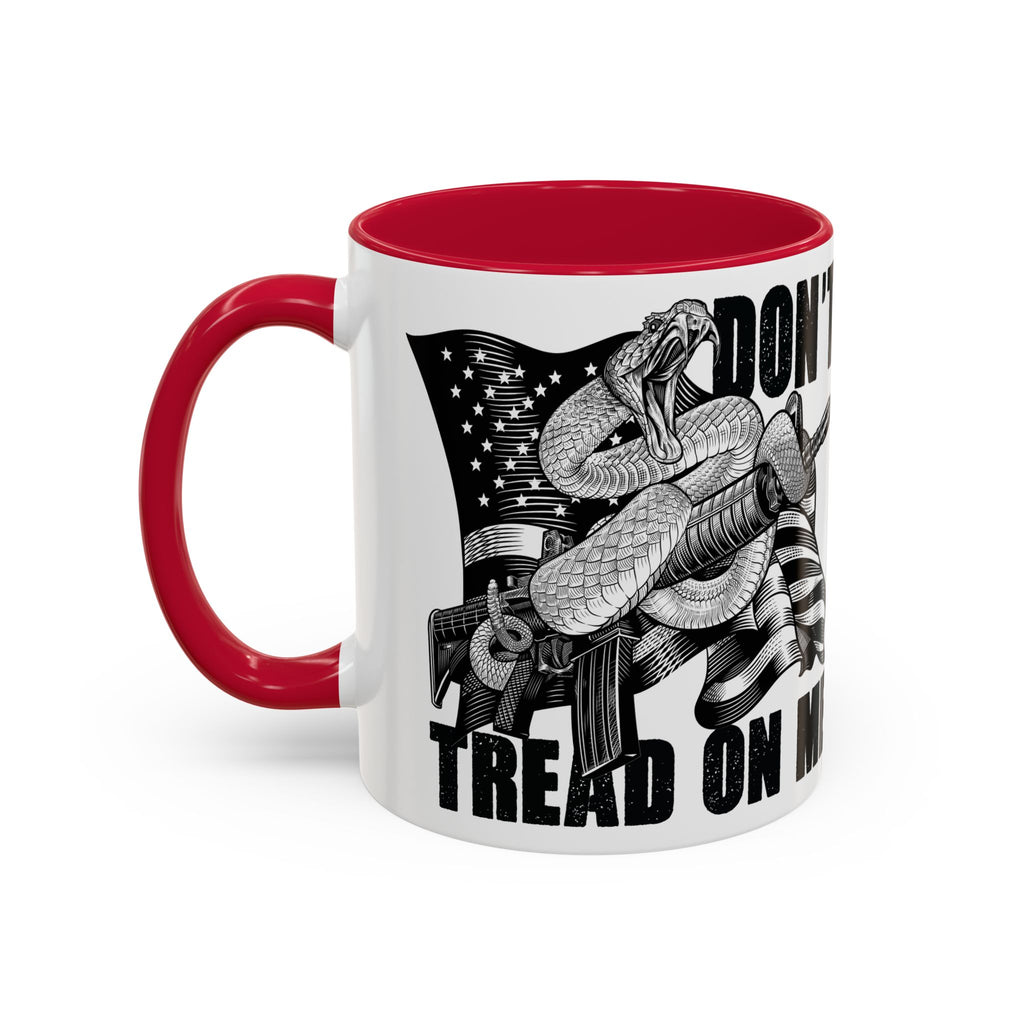 Don’t Tread on Me Mug | 11oz 15oz Colorful Ceramic