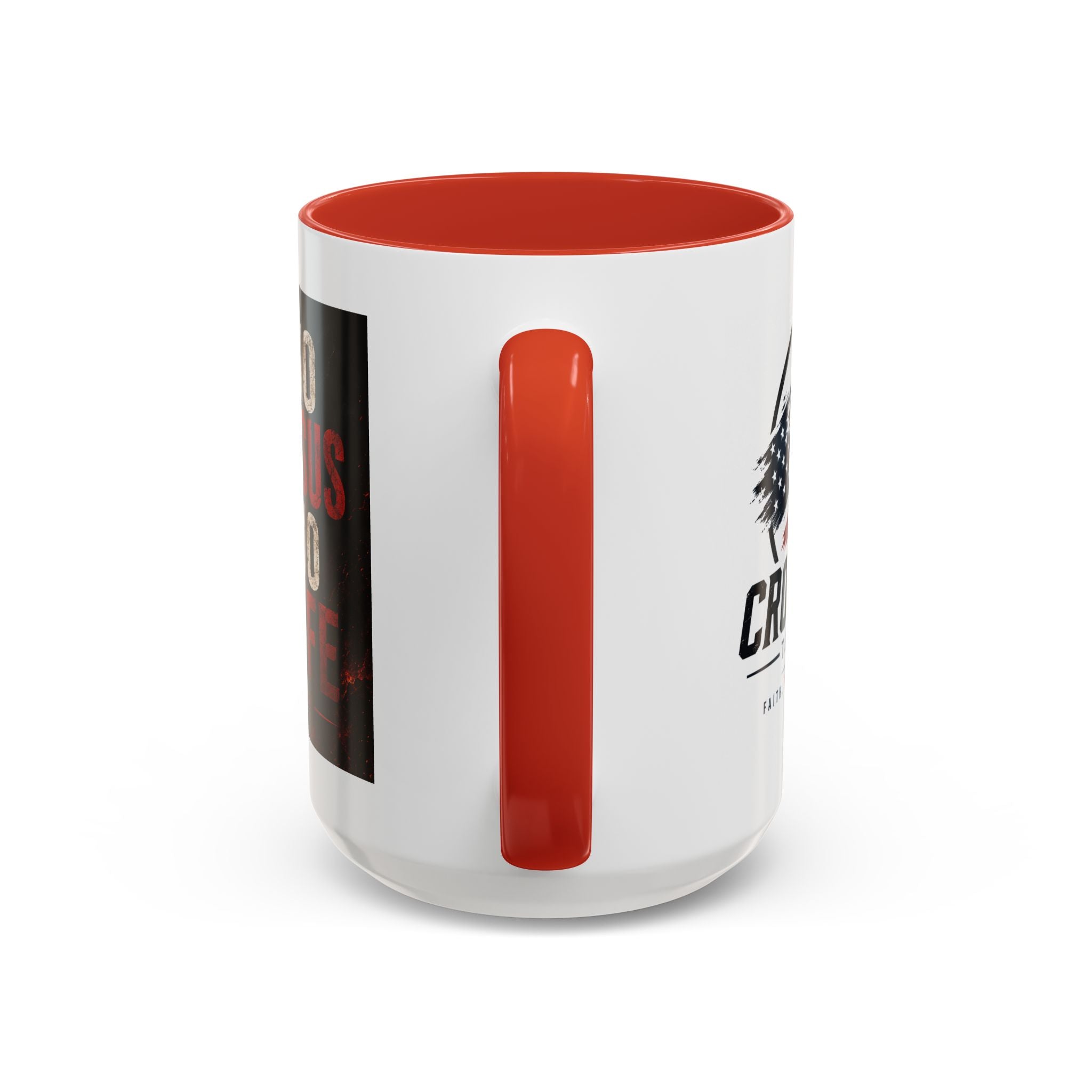 Know Jesus Know Life mug | Christian cross accent coffee mug