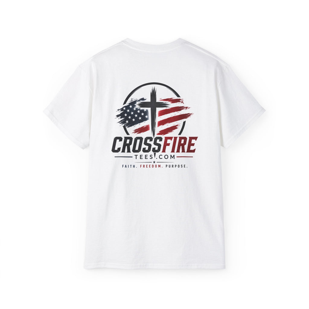 Soldier with Rifle Quote T-Shirt | Military Vintage Warfare Tee