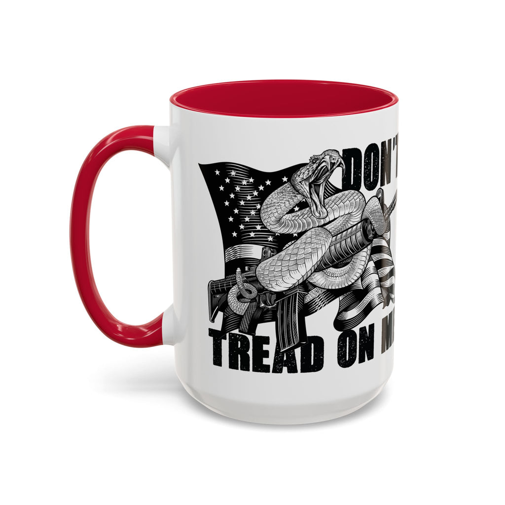 Don’t Tread on Me Mug | 11oz 15oz Colorful Ceramic