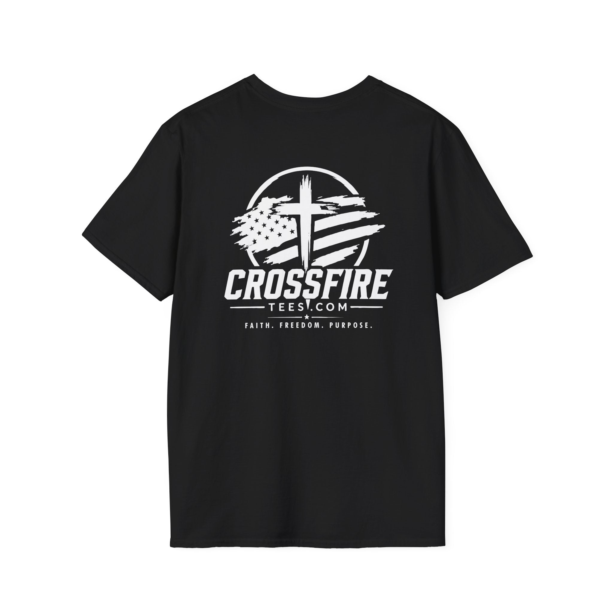 David and Goliath Scene T‑Shirt — Epic Battle Landscape Graphic Tee