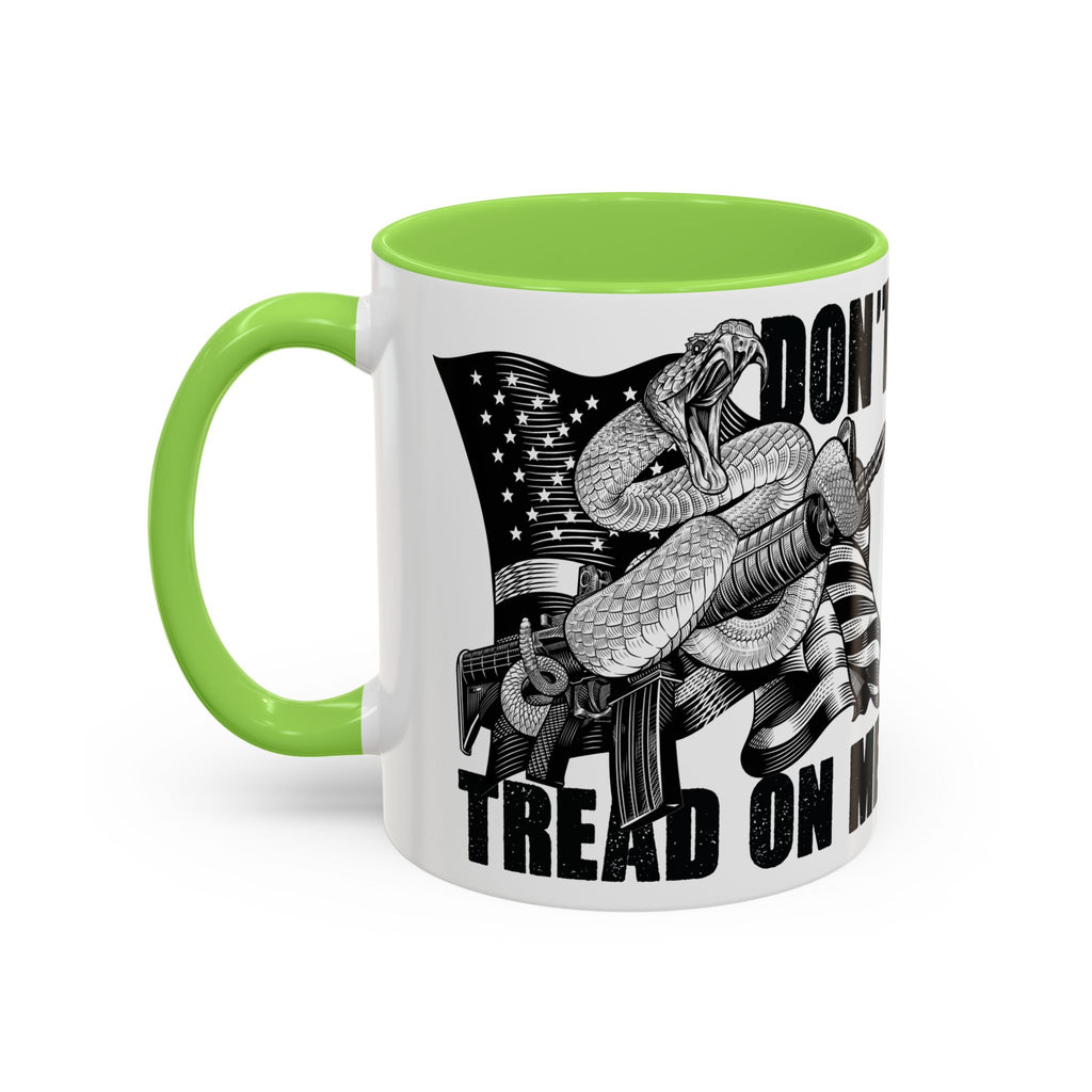 Don’t Tread on Me Mug | 11oz 15oz Colorful Ceramic