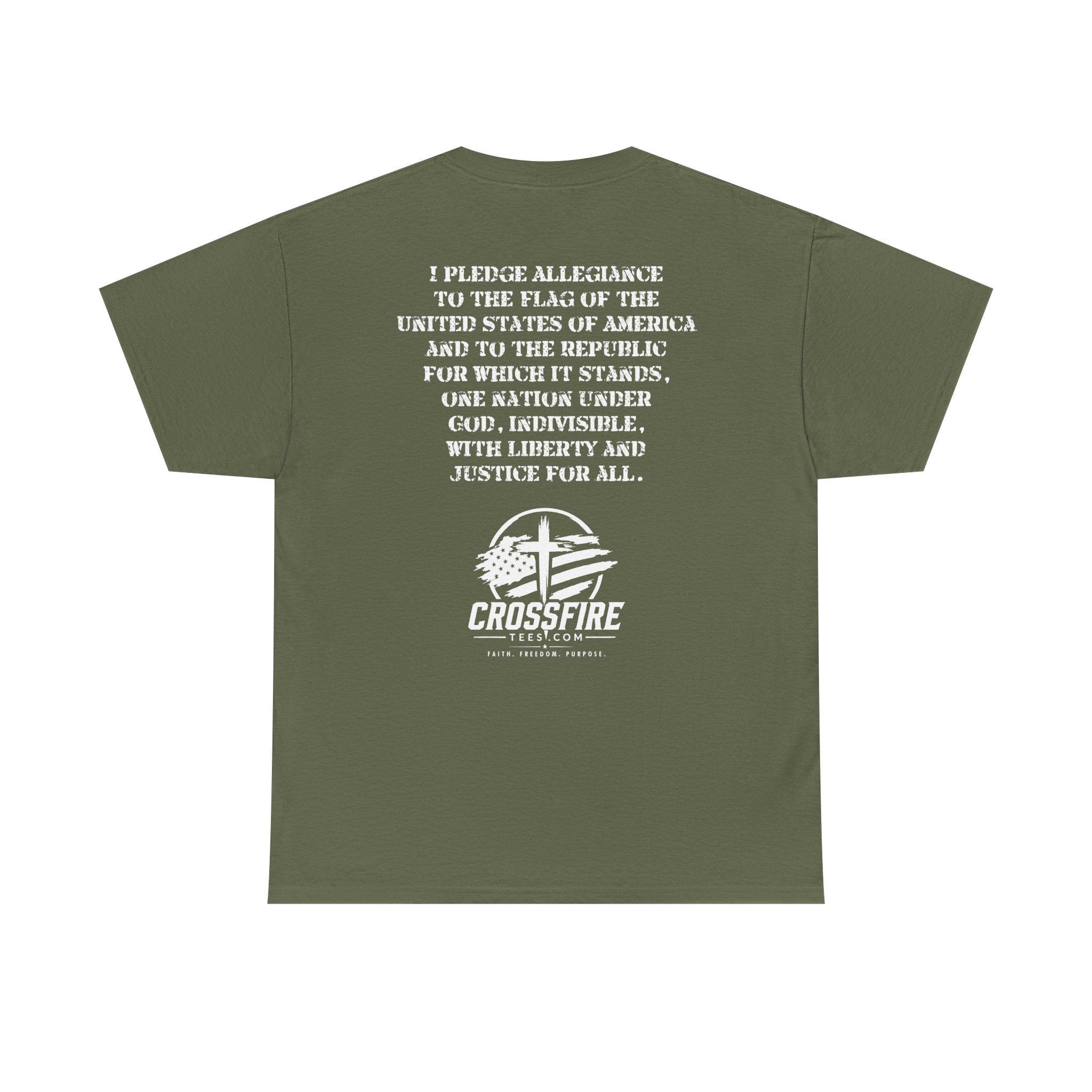 Pledge of Allegiance Flag Tee