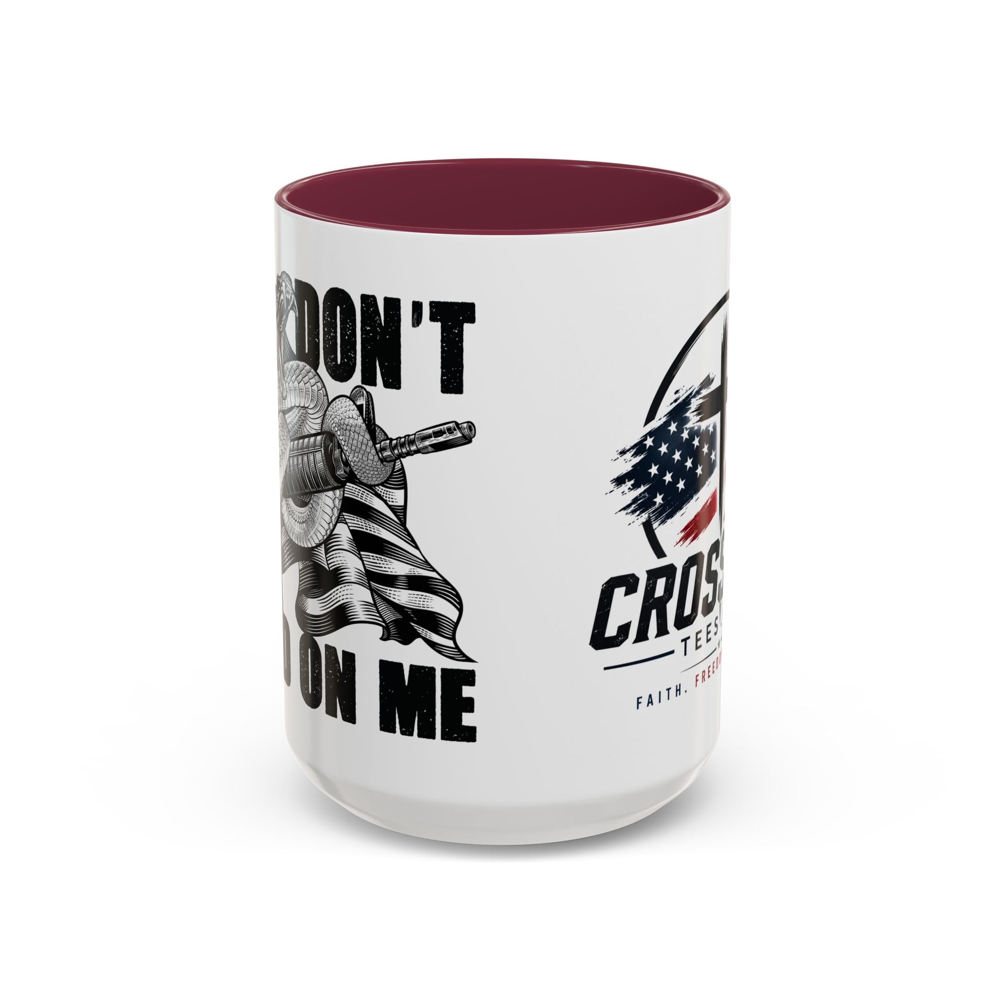 Don’t Tread on Me Mug | 11oz 15oz Colorful Ceramic