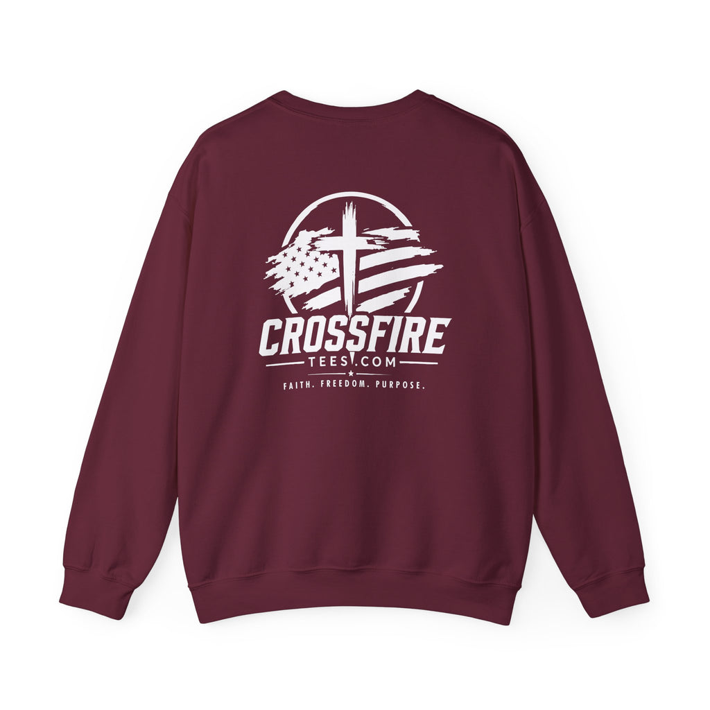 Full Armor of God sweatshirt | Christian faith scripture design