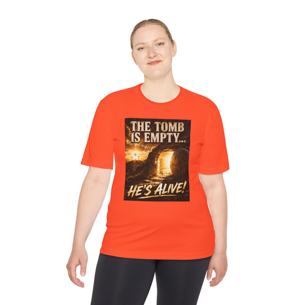 He’s Alive! Resurrection Tee — Christian Easter Shirt