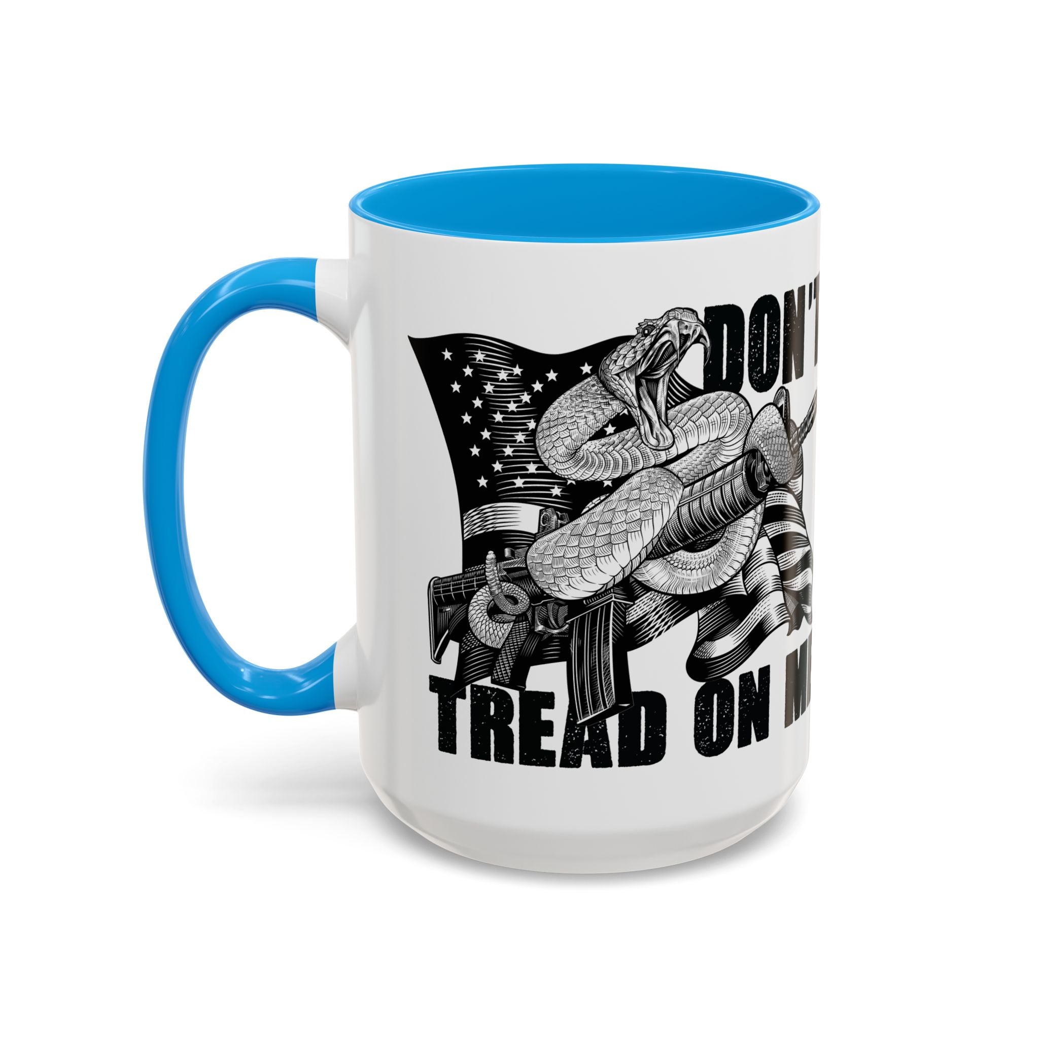 Don’t Tread on Me Mug | 11oz 15oz Colorful Ceramic