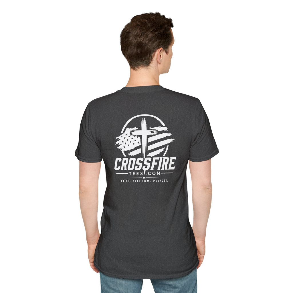 David and Goliath Scene T‑Shirt — Epic Battle Landscape Graphic Tee