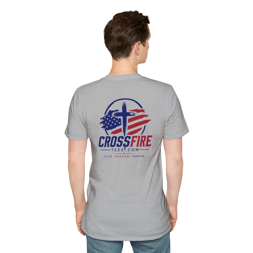 David and Goliath Scene T‑Shirt — Epic Battle Landscape Graphic Tee