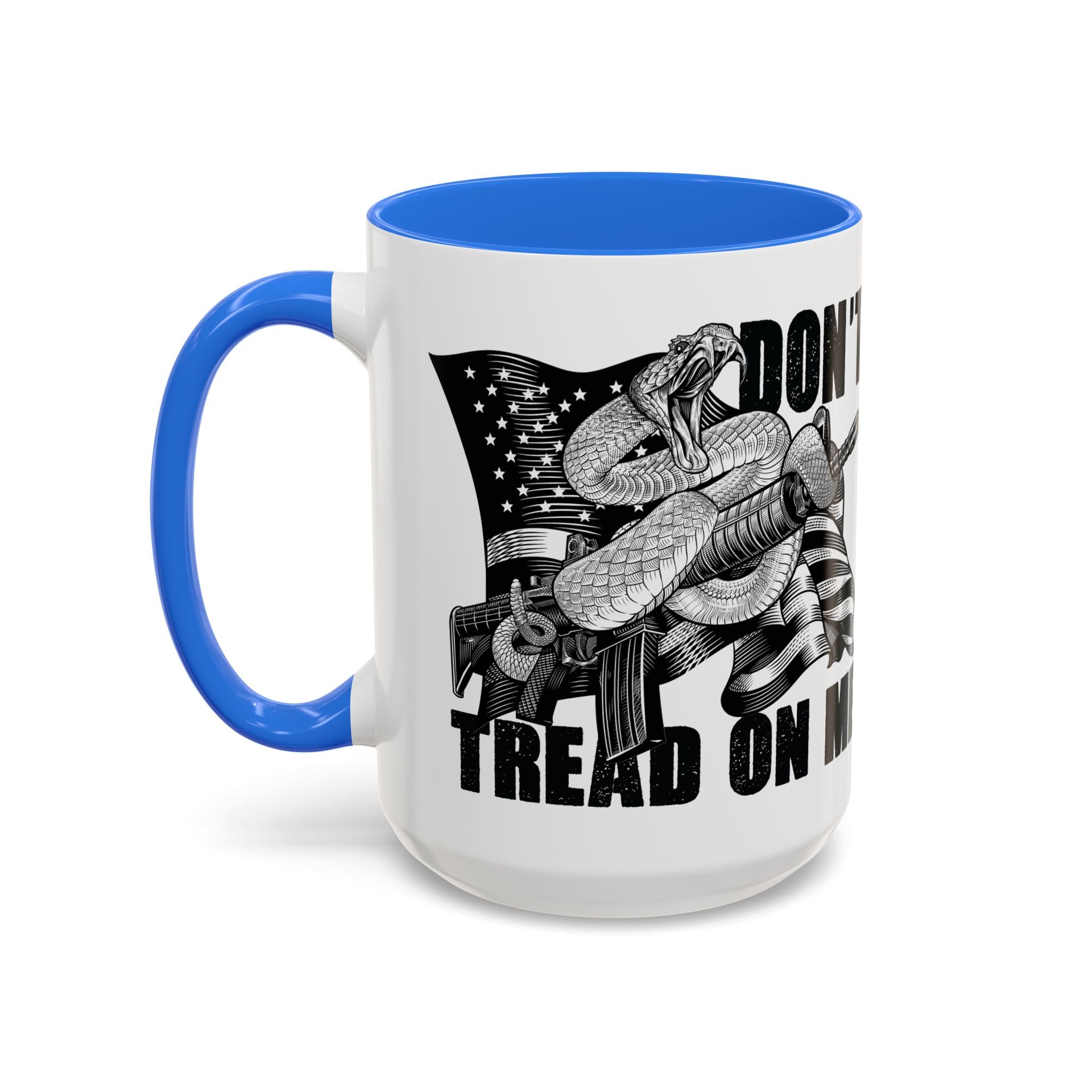 Don’t Tread on Me Mug | 11oz 15oz Colorful Ceramic