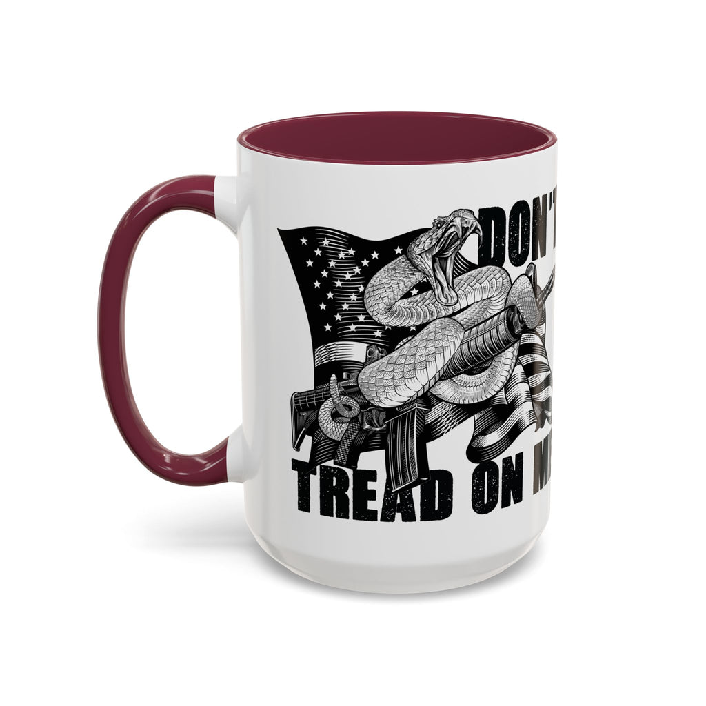 Don’t Tread on Me Mug | 11oz 15oz Colorful Ceramic