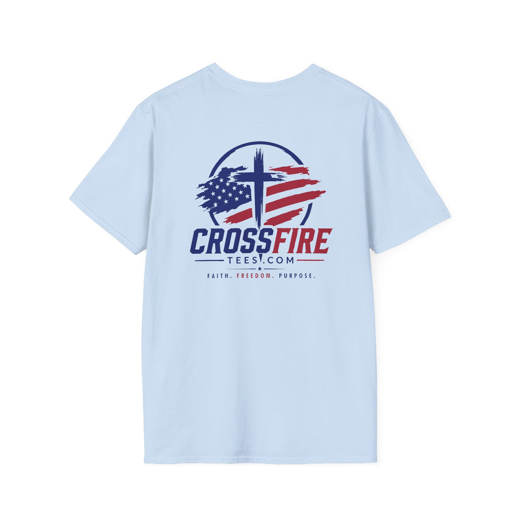 David and Goliath Scene T‑Shirt — Epic Battle Landscape Graphic Tee