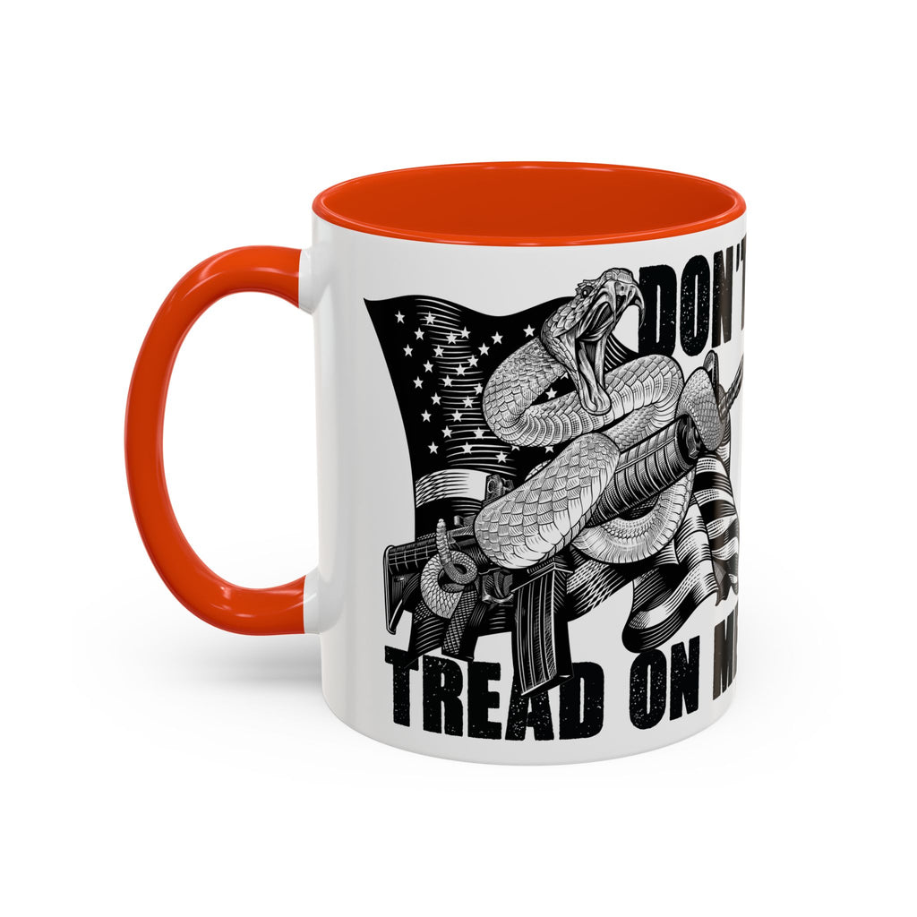 Don’t Tread on Me Mug | 11oz 15oz Colorful Ceramic