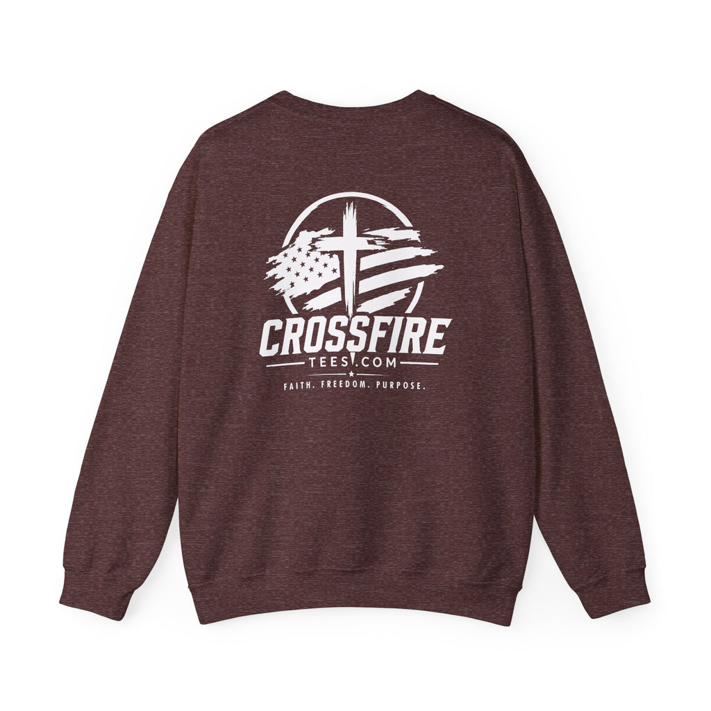 Full Armor of God sweatshirt | Christian faith scripture design
