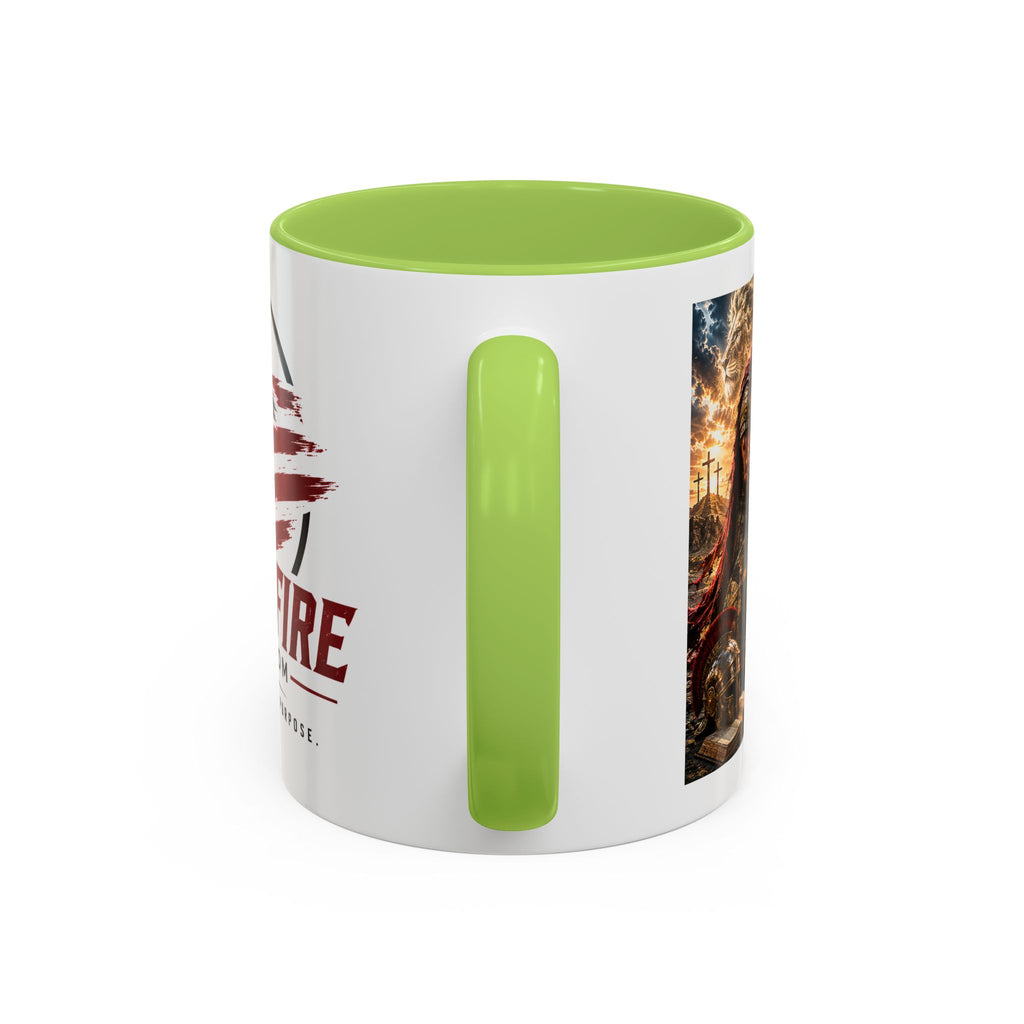Put on the Armor of God Accent Coffee Mug —  (11/15oz)