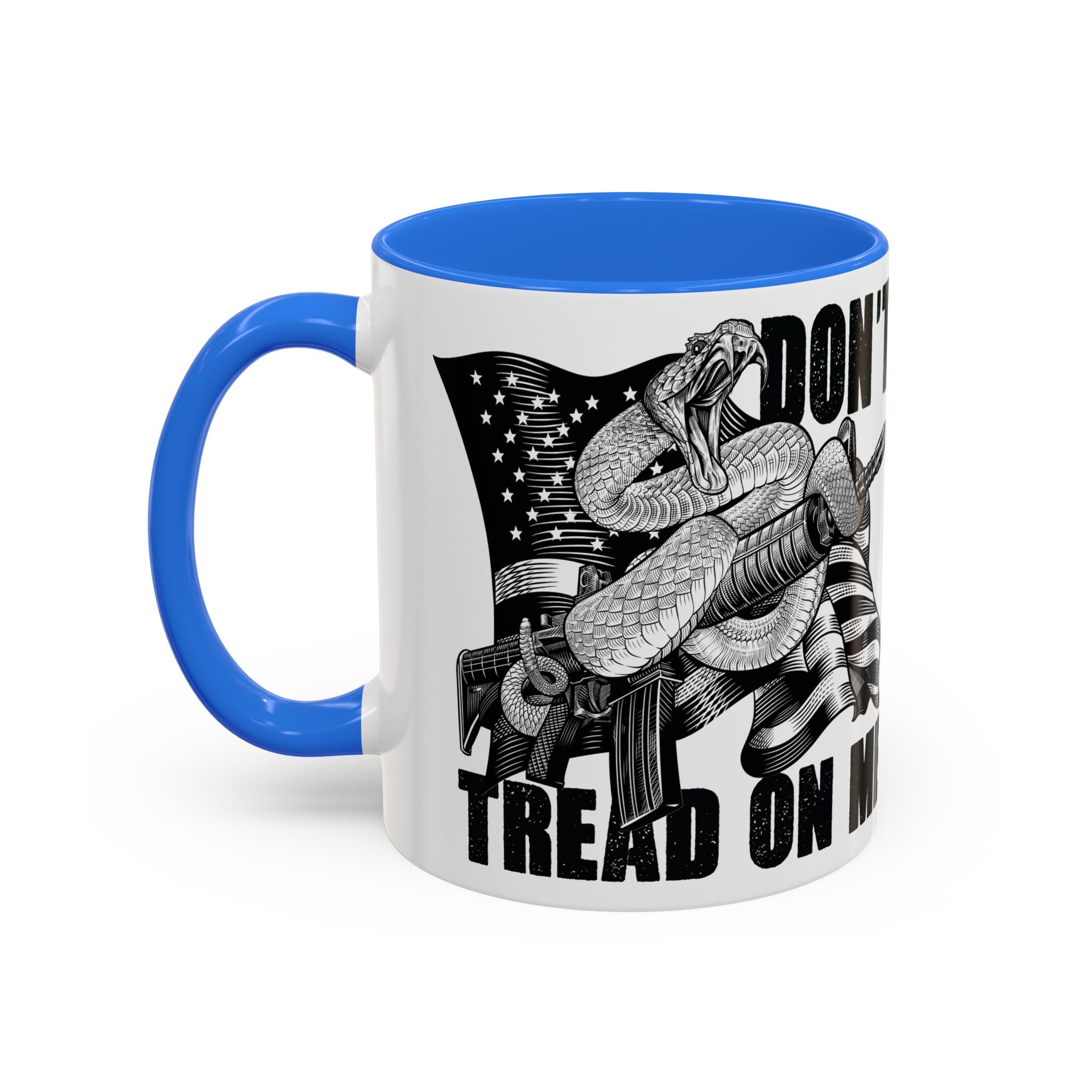 Don’t Tread on Me Mug | 11oz 15oz Colorful Ceramic