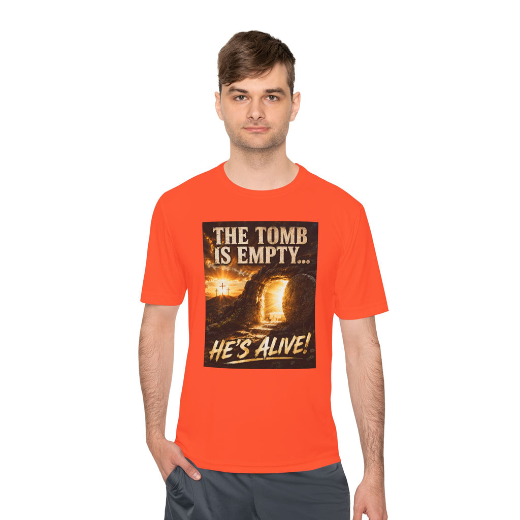 He’s Alive! Resurrection Tee — Christian Easter Shirt