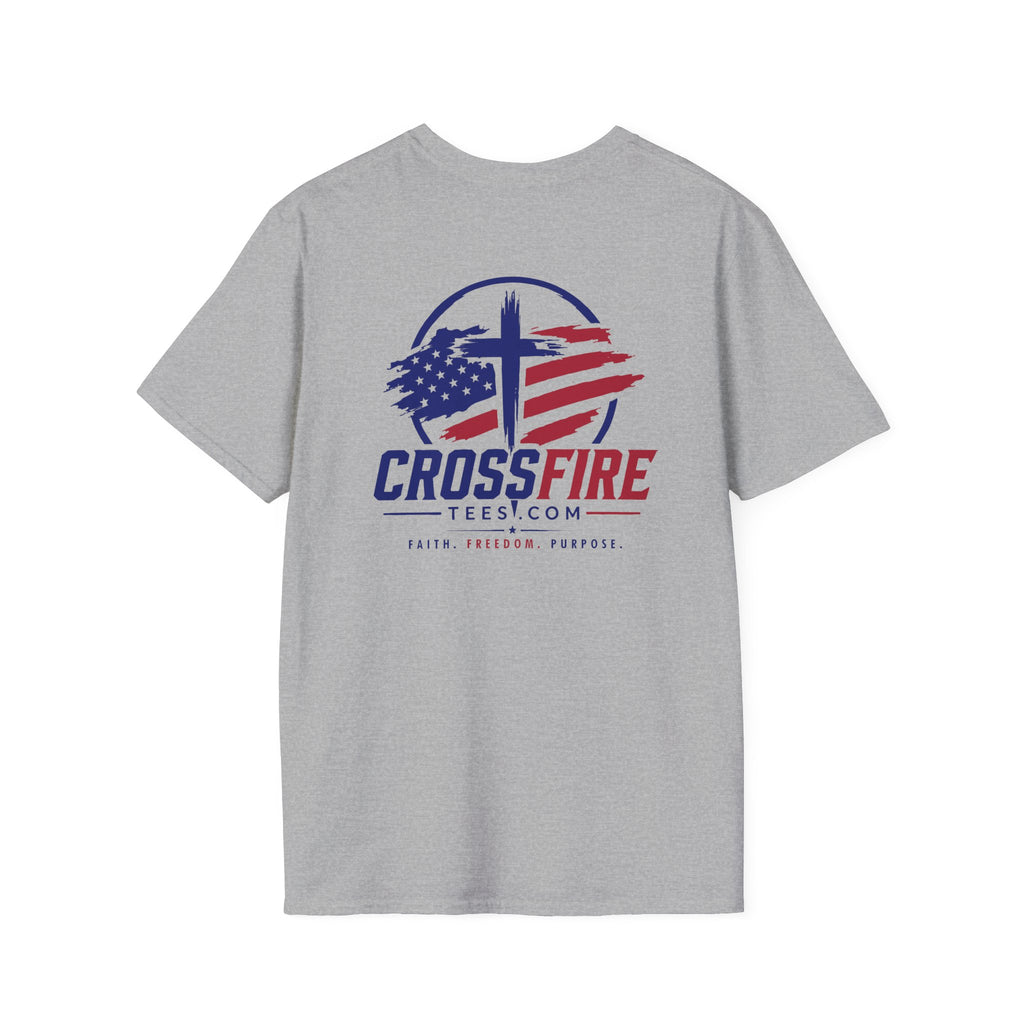David and Goliath Scene T‑Shirt — Epic Battle Landscape Graphic Tee