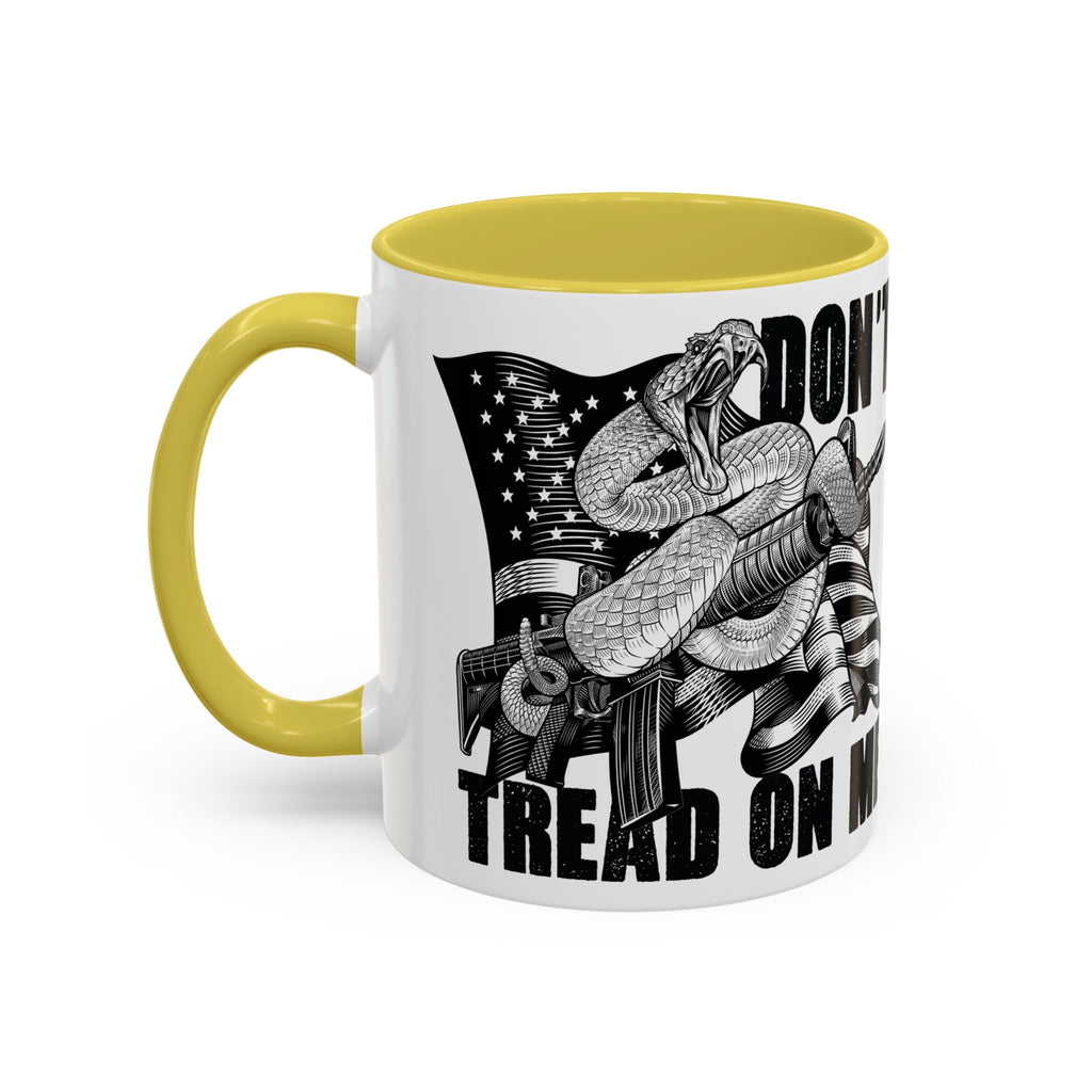 Don’t Tread on Me Mug | 11oz 15oz Colorful Ceramic