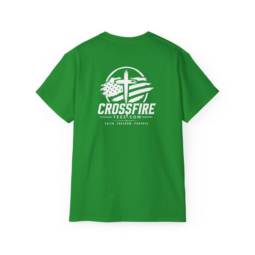 Soldier with Rifle Quote T-Shirt | Military Vintage Warfare Tee