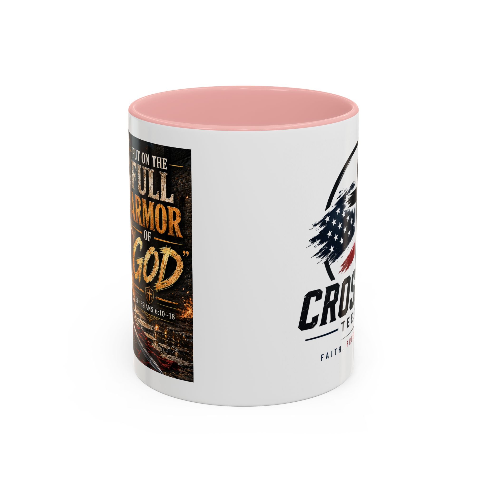 Put on the Armor of God Accent Coffee Mug —  (11/15oz)