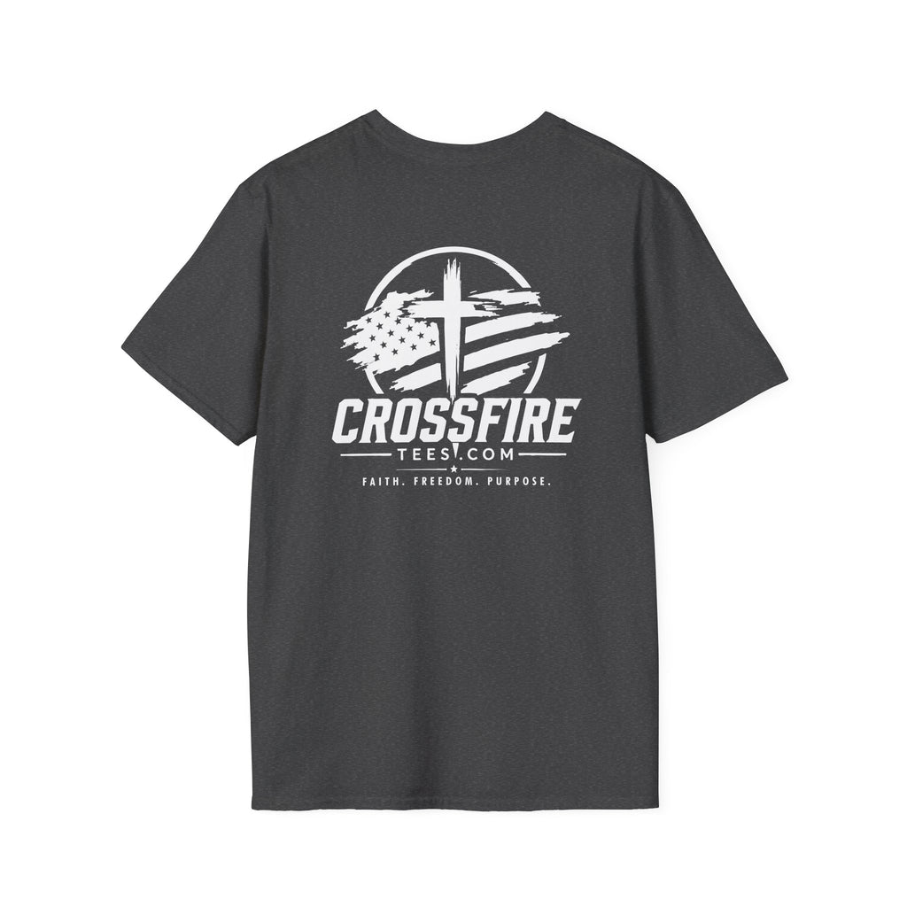 David and Goliath Scene T‑Shirt — Epic Battle Landscape Graphic Tee