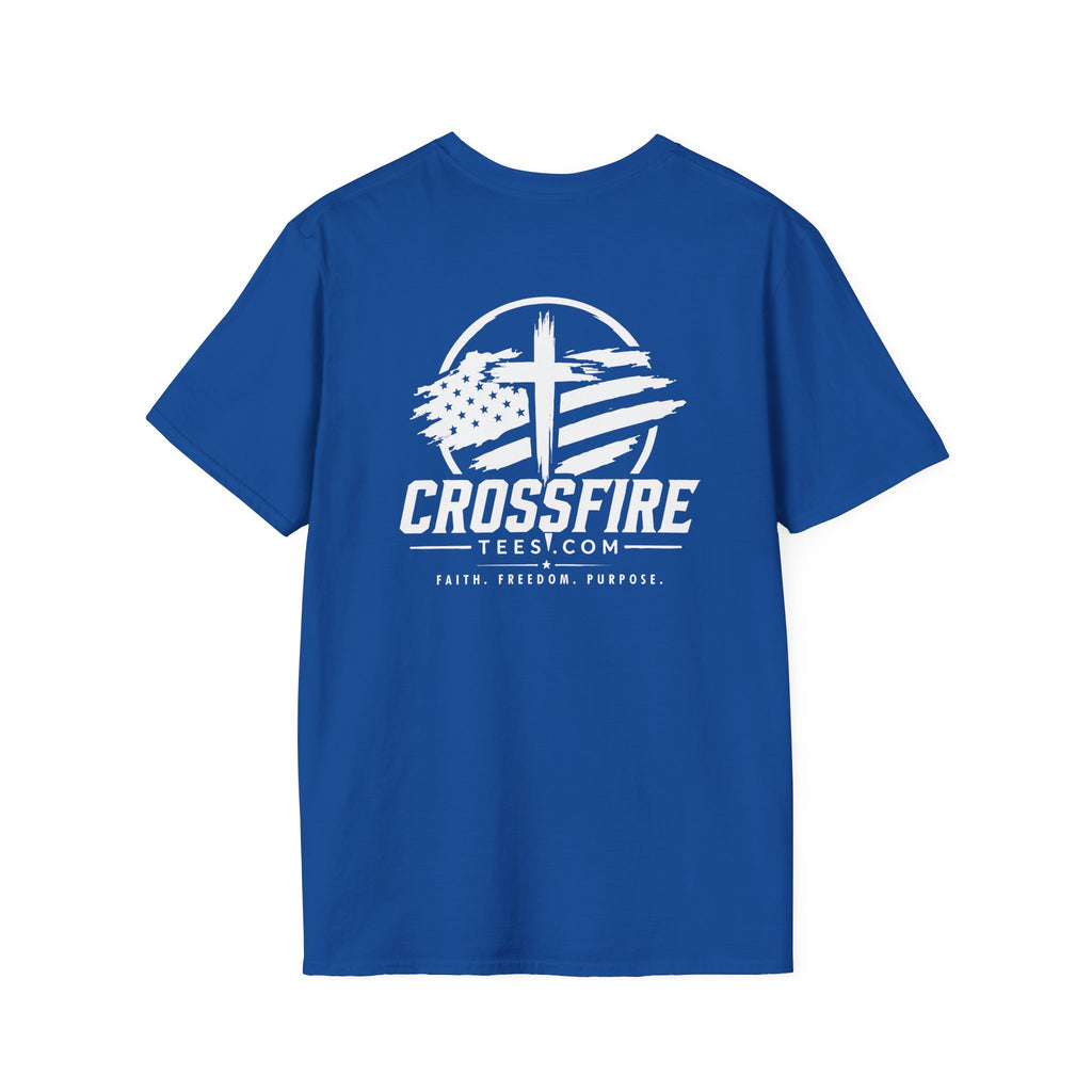 David and Goliath Scene T‑Shirt — Epic Battle Landscape Graphic Tee
