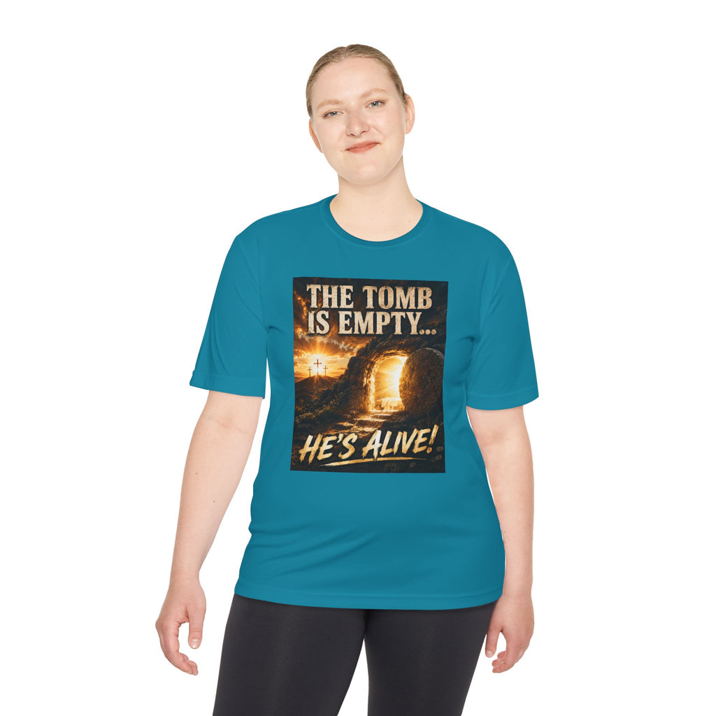 He’s Alive! Resurrection Tee — Christian Easter Shirt