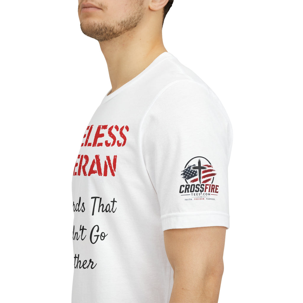 Veteran Awareness Tee — “Homeless Veteran” Patriotic Support T-Shirt