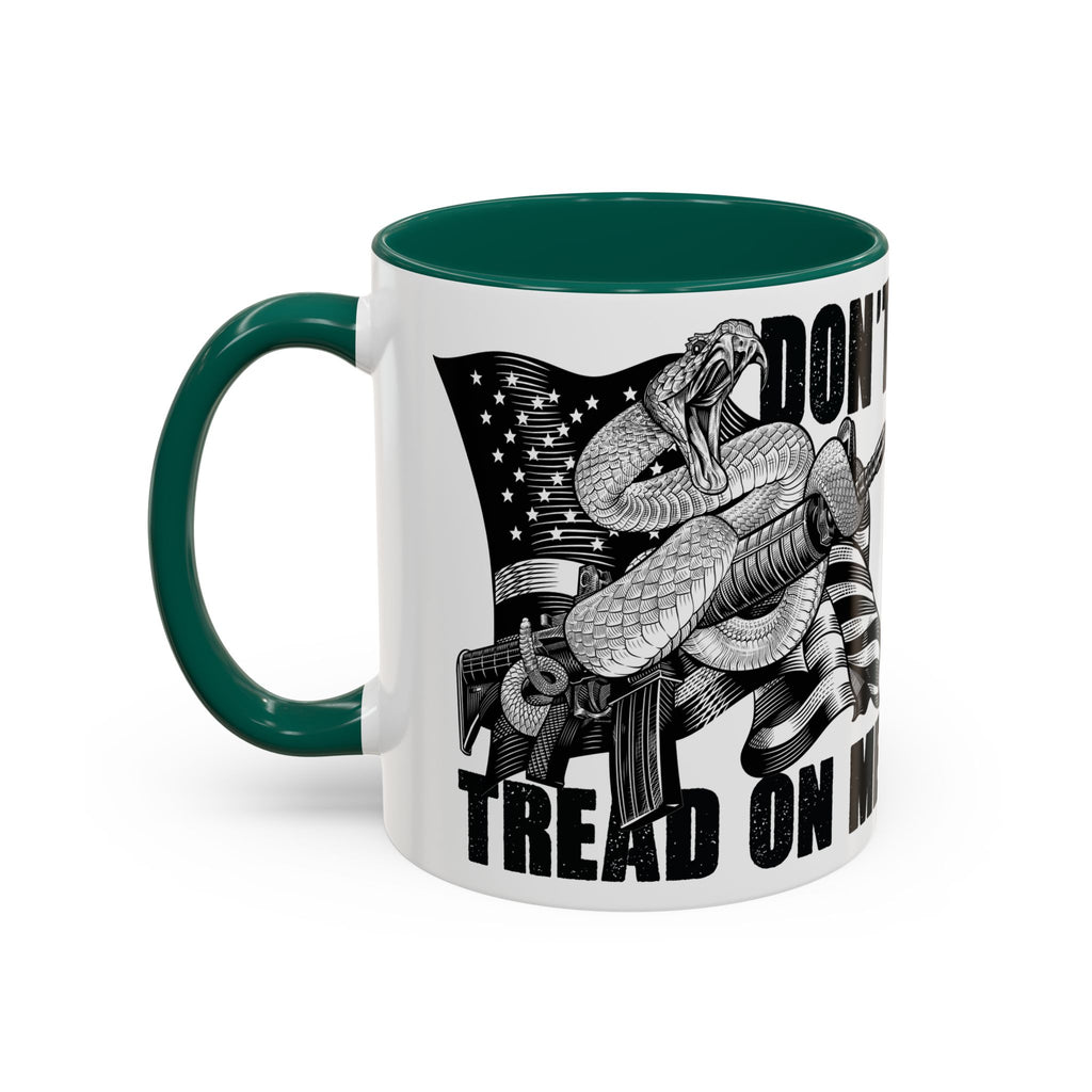Don’t Tread on Me Mug | 11oz 15oz Colorful Ceramic