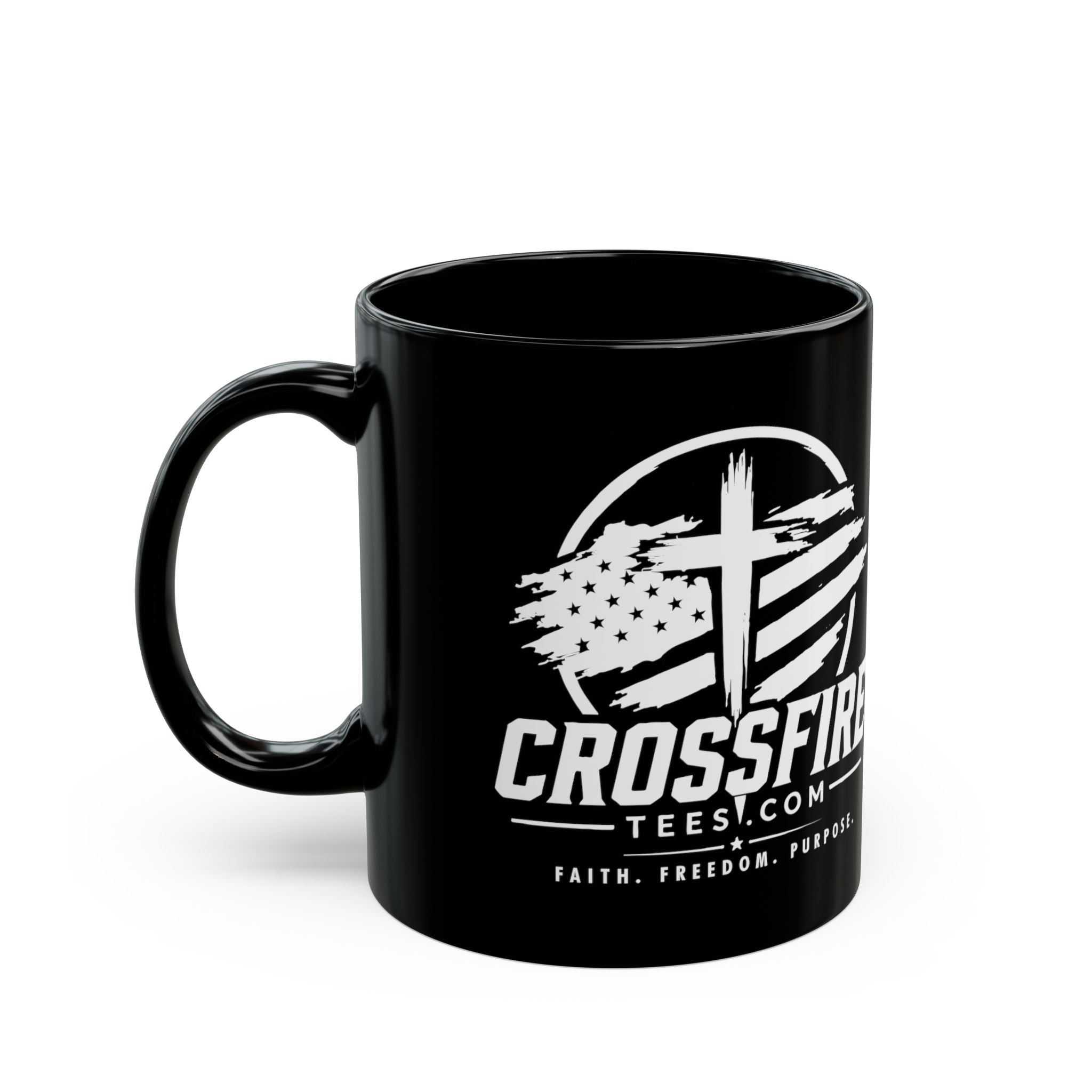 Jesus Is My Pilot Mug | Black Ceramic Coffee Cup