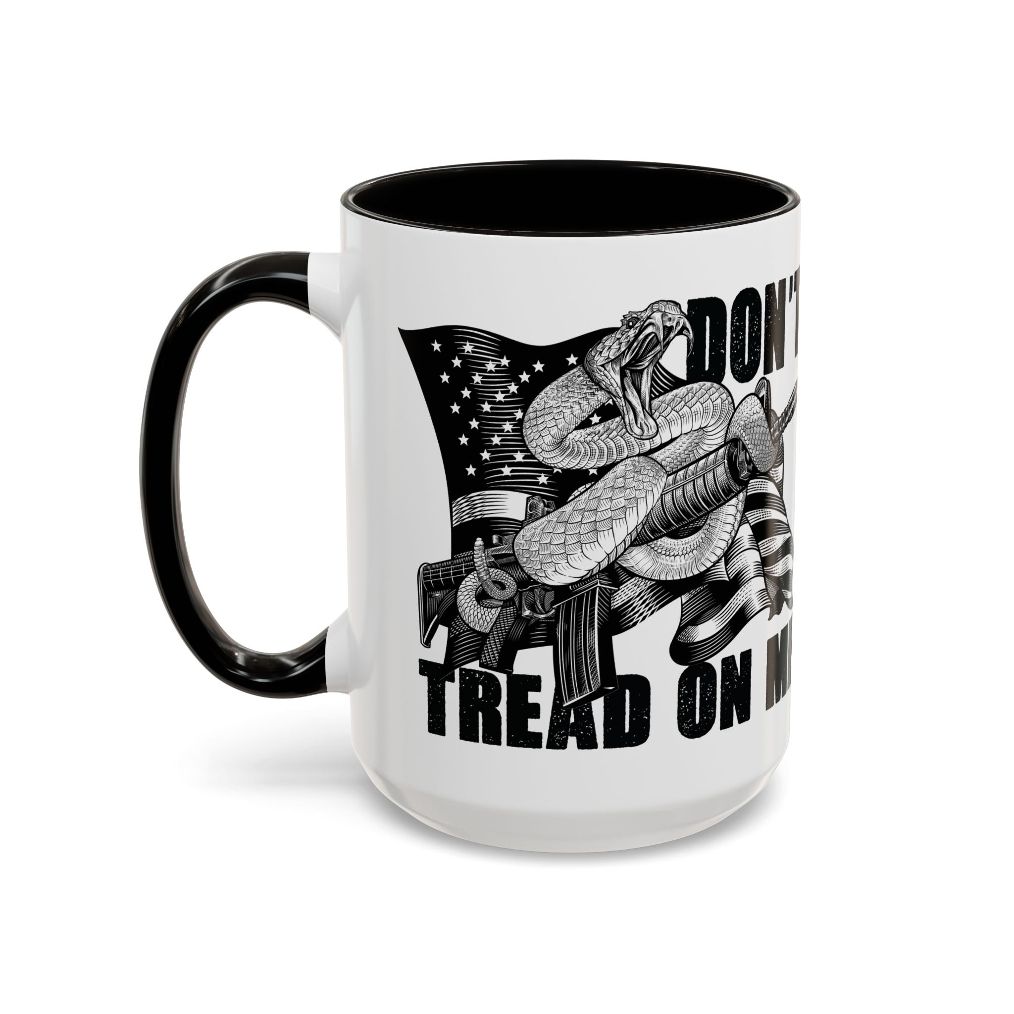 Don’t Tread on Me Mug | 11oz 15oz Colorful Ceramic
