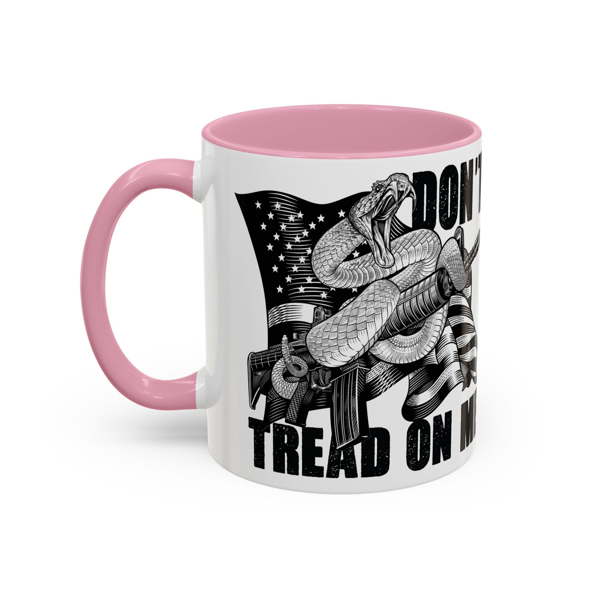 Don’t Tread on Me Mug | 11oz 15oz Colorful Ceramic