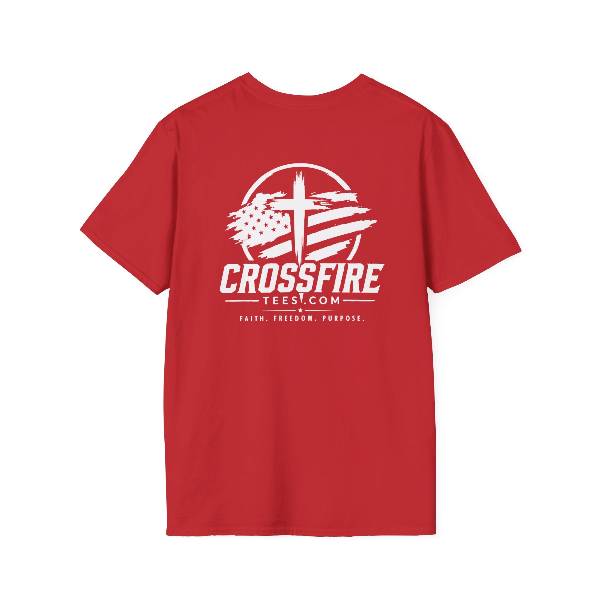 David and Goliath Scene T‑Shirt — Epic Battle Landscape Graphic Tee