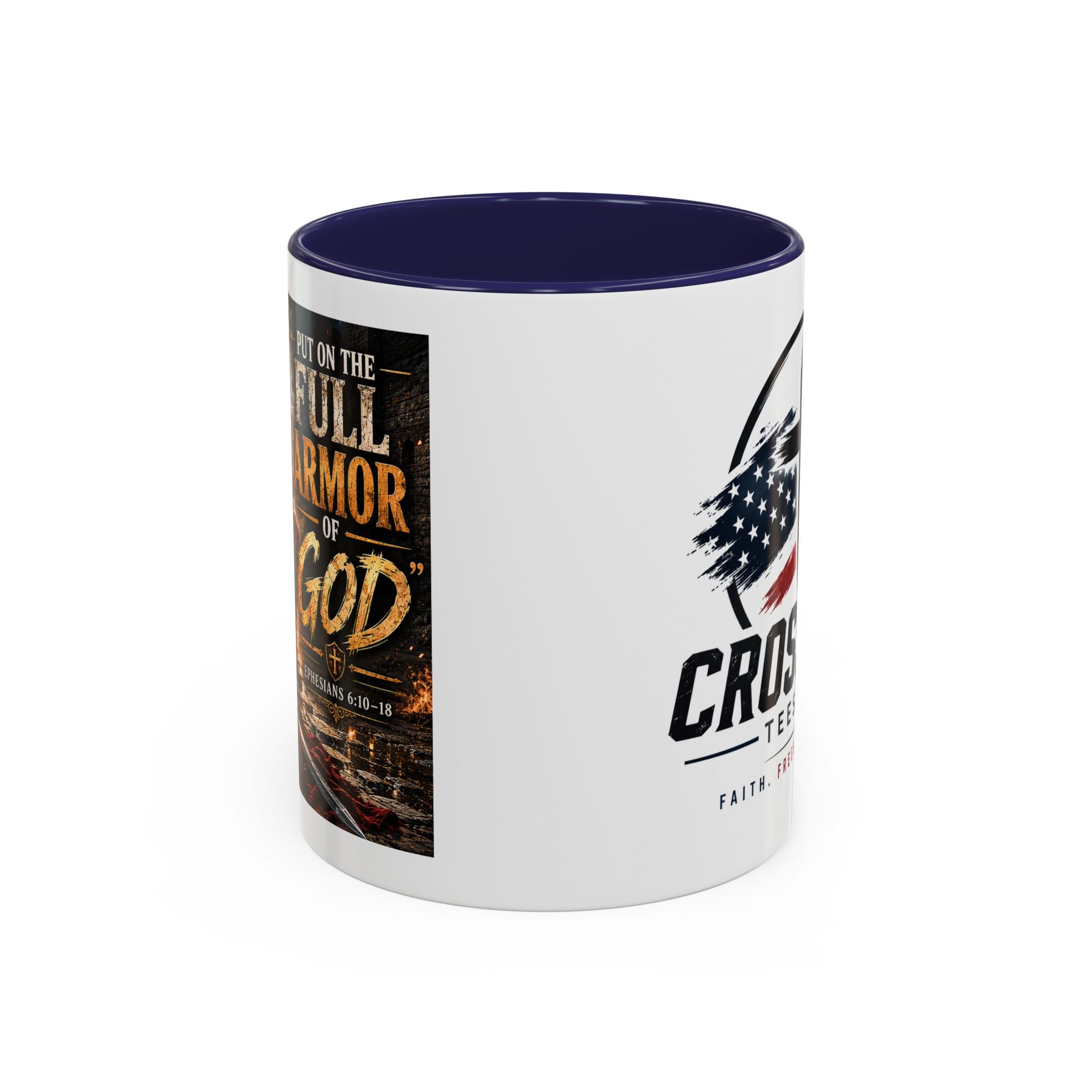 Put on the Armor of God Accent Coffee Mug —  (11/15oz)