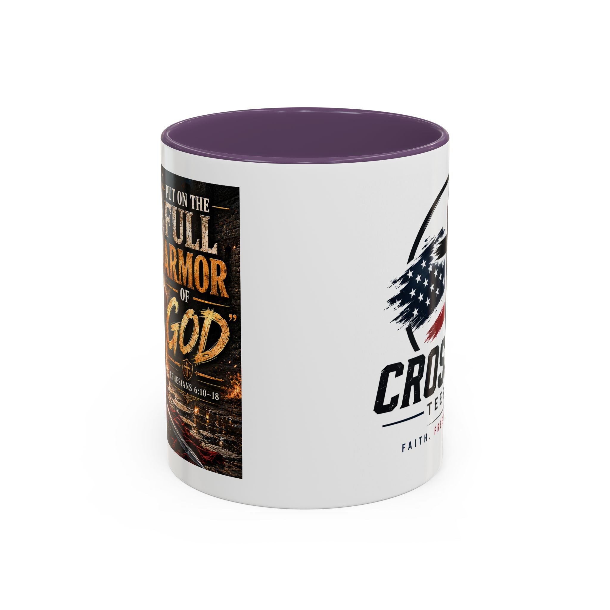Put on the Armor of God Accent Coffee Mug —  (11/15oz)