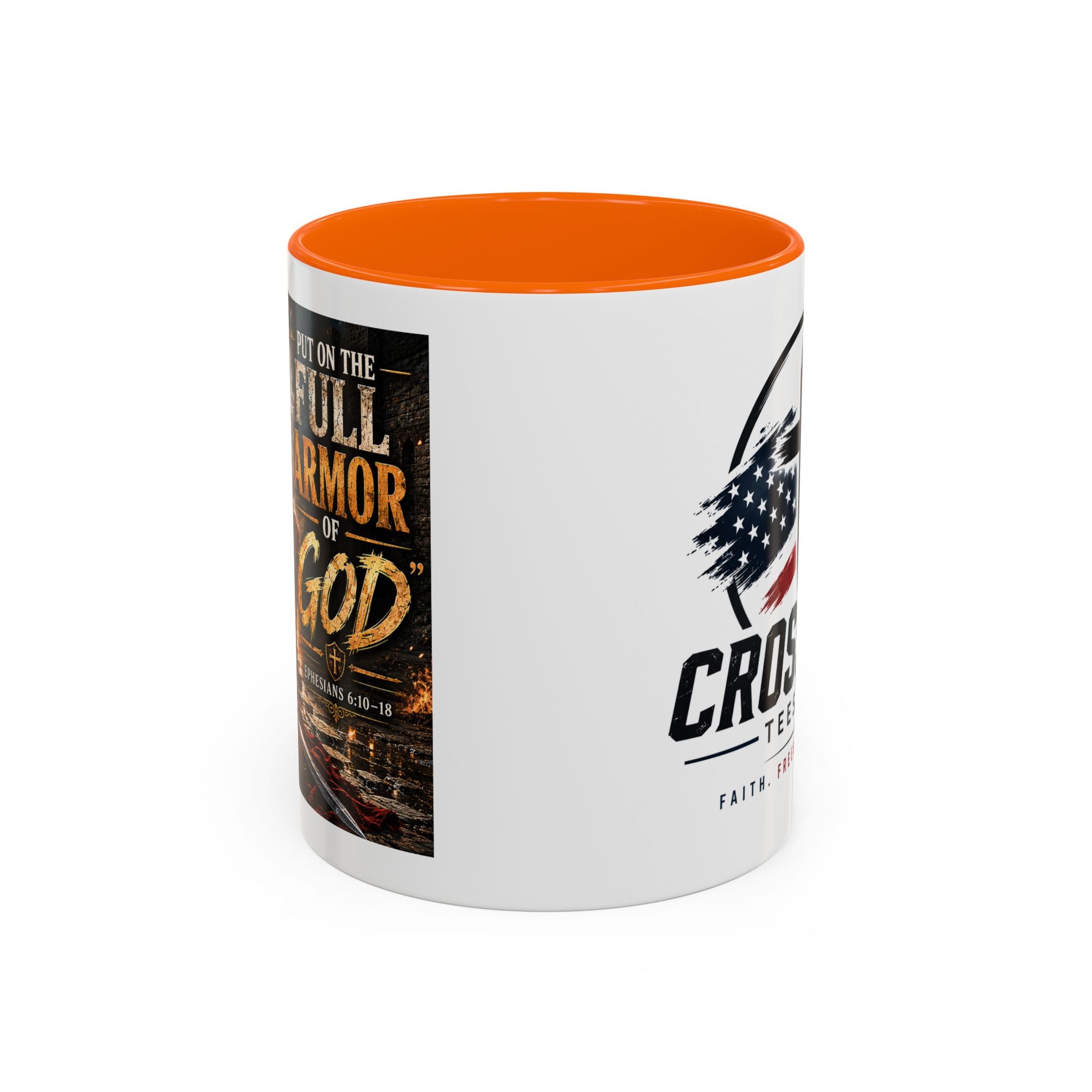 Put on the Armor of God Accent Coffee Mug —  (11/15oz)