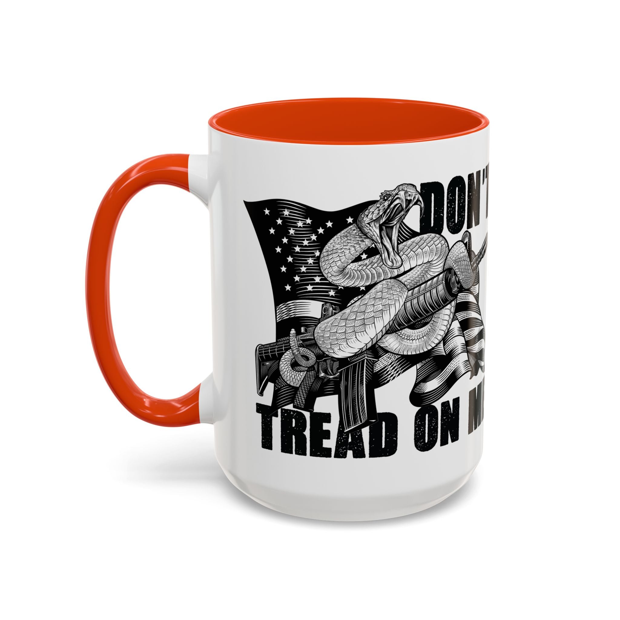 Don’t Tread on Me Mug | 11oz 15oz Colorful Ceramic