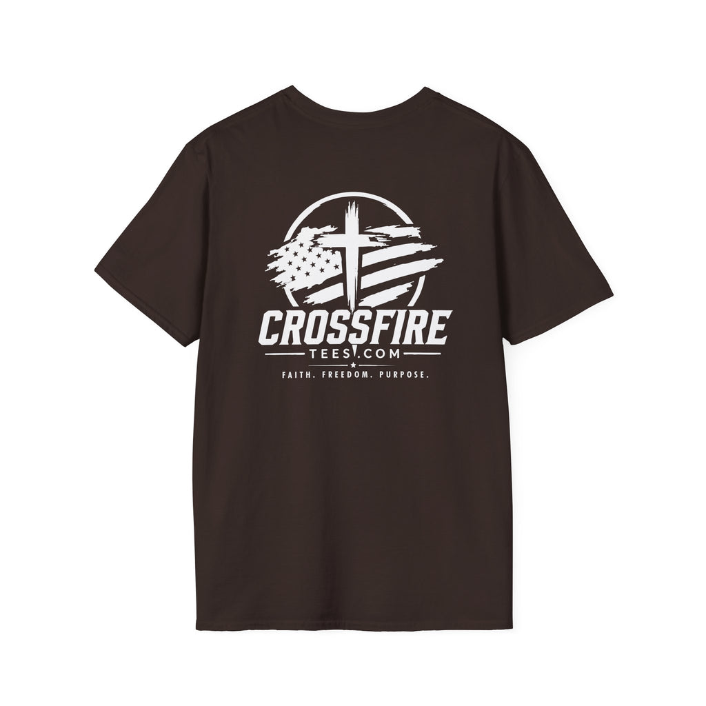 David and Goliath Scene T‑Shirt — Epic Battle Landscape Graphic Tee
